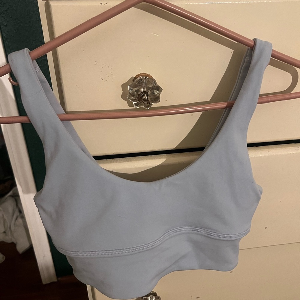 Women's Light Blue Sports Bra